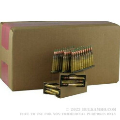 900 Rounds of M855 5.56x45 Ammo by Lake City - 62gr FMJ on Stripper Clips