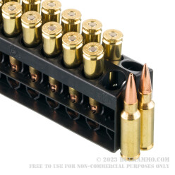 20 Rounds of 6.5 Grendel Ammo by Barnes Precision Match - 120gr OTM BT