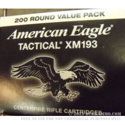 200 Rounds of .223 Ammo by Federal - 55gr FMJ