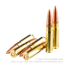 50 Rounds of .300 AAC Blackout Ammo by Magtech First Defense - 115gr OTM