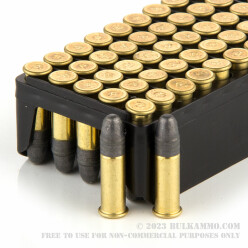 50 Rounds of .22 LR Ammo by Federal Gold Medal Premium Match - 40gr LRN