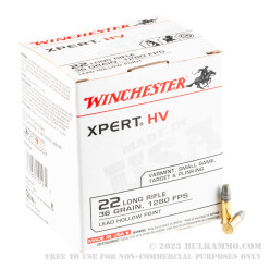 5000 Rounds of .22 LR Ammo by Winchester - 36gr LHP