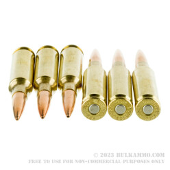 200 Rounds of 6.5 mm Creedmoor Ammo by Federal - 140gr OTM