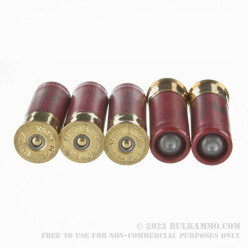 5 Rounds of 12ga Ammo by Federal Power Shok - 1 1/4 ounce - Rifled Slug Hollow Point