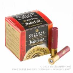 25 Rounds of .410 Ammo by Federal Gold Medal- 2-1/2" 1/2 ounce #8-1/2 shot