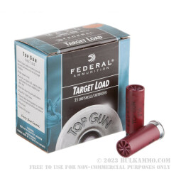 25 Rounds of 12ga Ammo by Federal - Top Gun - 1 ounce #7 1/2 lead shot