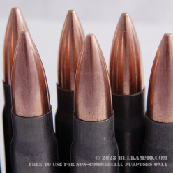 20 Rounds of 7.62x39mm Ammo by Tula - 124gr FMJ