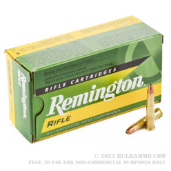 50 Rounds of .22 Hornet Ammo by Remington Express Rifle - 45 gr HP
