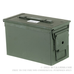 12 Brand New Mil-Spec 50 Cal M2A1 Green Ammo Cans