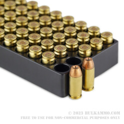 50 Rounds of .40 S&W Ammo by Winchester Ranger Bonded - 165gr JHP