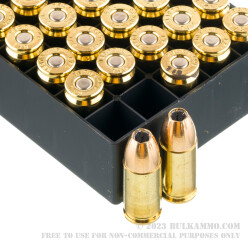 50 Rounds of 9mm Ammo by Fiocchi - 147gr JHP