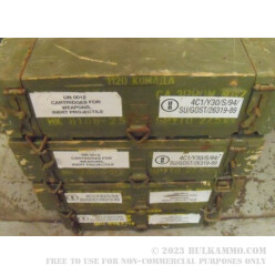 1260 Rounds of 7.62x39mm Ammo by Yugoslavian Surplus - 124gr FMJ
