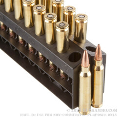 20 Rounds of 5.56x45 Ammo by Barnes VOR-TX - 62gr TSX