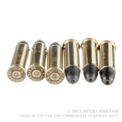 50 Rounds of .38 Spl Ammo by Fiocchi - 158gr LRN