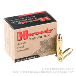 20 Rounds of .44 Mag Ammo by Hornady - 240gr JHP