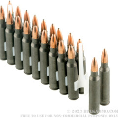 500 Rounds of .223 Ammo by Tula - 62gr HP