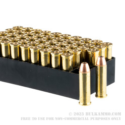 50 Rounds of .38 Spl Ammo by Fiocchi - 148gr SJHP