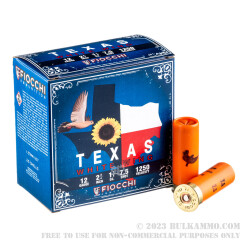 25 Rounds of 12ga Ammo by Fiocchi - 2 3/4" 1 1/8 ounce #7 1/2 shot