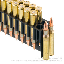 200 Rounds of 30-06 Springfield Ammo by Fiocchi - 150gr FMJ