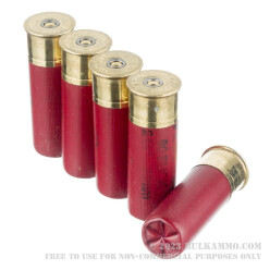 5 Rounds of 12ga Ammo by Federal Power Shok -  00 Buck