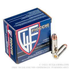 25 Rounds of .44 Mag Ammo by Fiocchi - 200gr JHP XTP