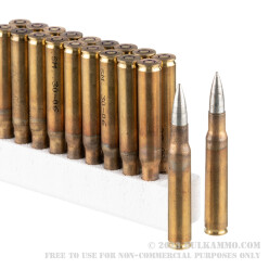 1000 Rounds of 30-06 Ammo by Kynoch Surplus - 148gr FMJ (Non-Corrosive)