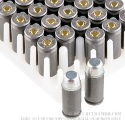50 Rounds of .40 S&W Ammo by Tula - 180gr FMJ
