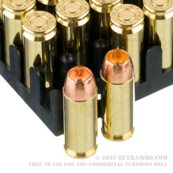 25 Rounds of 10mm Ammo by Sellier & Bellot XRG Defense - 130gr SCHP