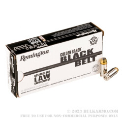 50 Rounds of .40 S&W Ammo by Remington - 180gr JHP
