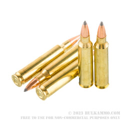 500  Rounds of .223 Ammo by Hornady - 55gr SP