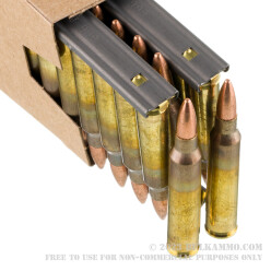 420 Rounds of 5.56x45 Ammo by Winchester USA in Ammo Can - 55gr FMJ M193 on Stripper Clips