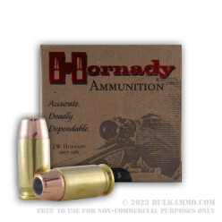 25 Rounds of 9x18mm Makarov Ammo by Hornady - 95gr JHP