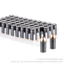 1000 Rounds of 9mm Makarov Ammo by Wolf - 92gr FMJ