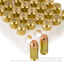 500 Rounds of .40 S&W Ammo by Federal - 180gr FMJ