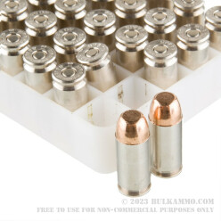 1000 Rounds of .40 S&W Ammo by Independence - 180gr FMJ