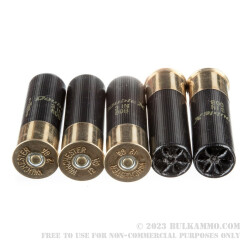 5 Rounds of 12ga Ammo by Winchester Double-X - 3" 12-Pellet 00 Buck