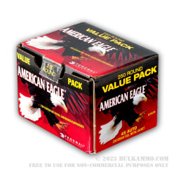 250 Rounds of .45 ACP Ammo by Federal - 230gr FMJ