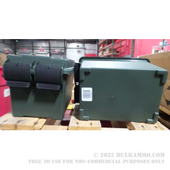 1 New - MTM Case-Gard AC45 - Green Plastic Ammo Can 