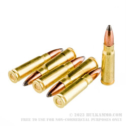 500 Rounds of 7.62x39mm Ammo by Golden Bear - 125gr SP