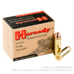20 Rounds of .480 Ruger Ammo by Hornady - 325gr JHP