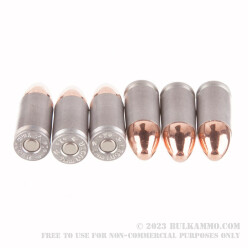 100 Rounds of 9mm Ammo by Independence (Aluminum) - 115gr FMJ