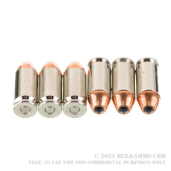 25 Rounds of .40 S&W Ammo by Fiocchi - 155gr XTP