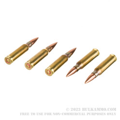 50 Rounds of 7.62x51 Ammo by IMI - 150gr FMJ