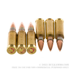 50 Rounds of 7.62x51 Ammo by IMI - 150gr FMJ