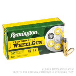 50 Rounds of .45 Long-Colt Ammo by Remington Performance WheelGun - 225gr LSWC