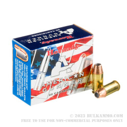 20 Rounds of .45 ACP Ammo by Hornady - 185gr JHP
