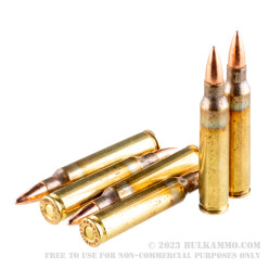 1200 Rounds of 5.56x45 Ammo by Hornady Frontier - 55gr FMJ M193
