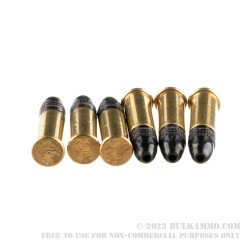 100 Rounds of .22 LR Ammo by Remington Subsonic - 38gr LHP