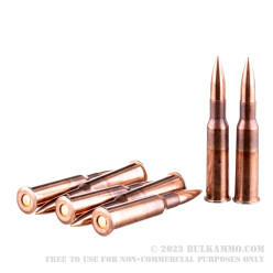 500 Rounds of 7.62x54r Ammo by Wolf Military Classic - 148gr FMJ