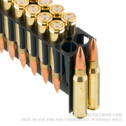 20 Rounds of .308 Win Ammo by Fiocchi Exacta Sierra MatchKing - 168gr HPBT